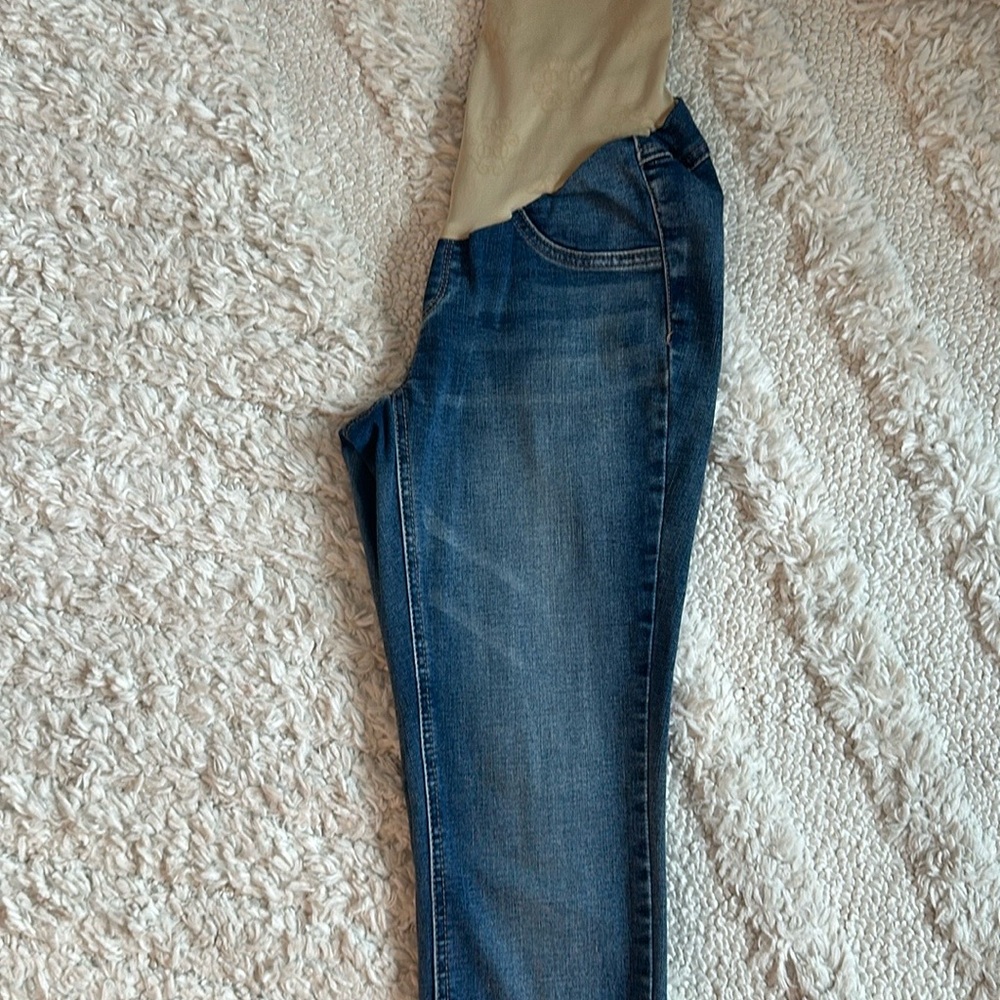 Maternity Jessica Simpson Blue Skinny Jeans PXS